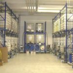 Containerstation mit Additivdosierung
