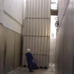 Rechteckkammertank in WHG-Wanne